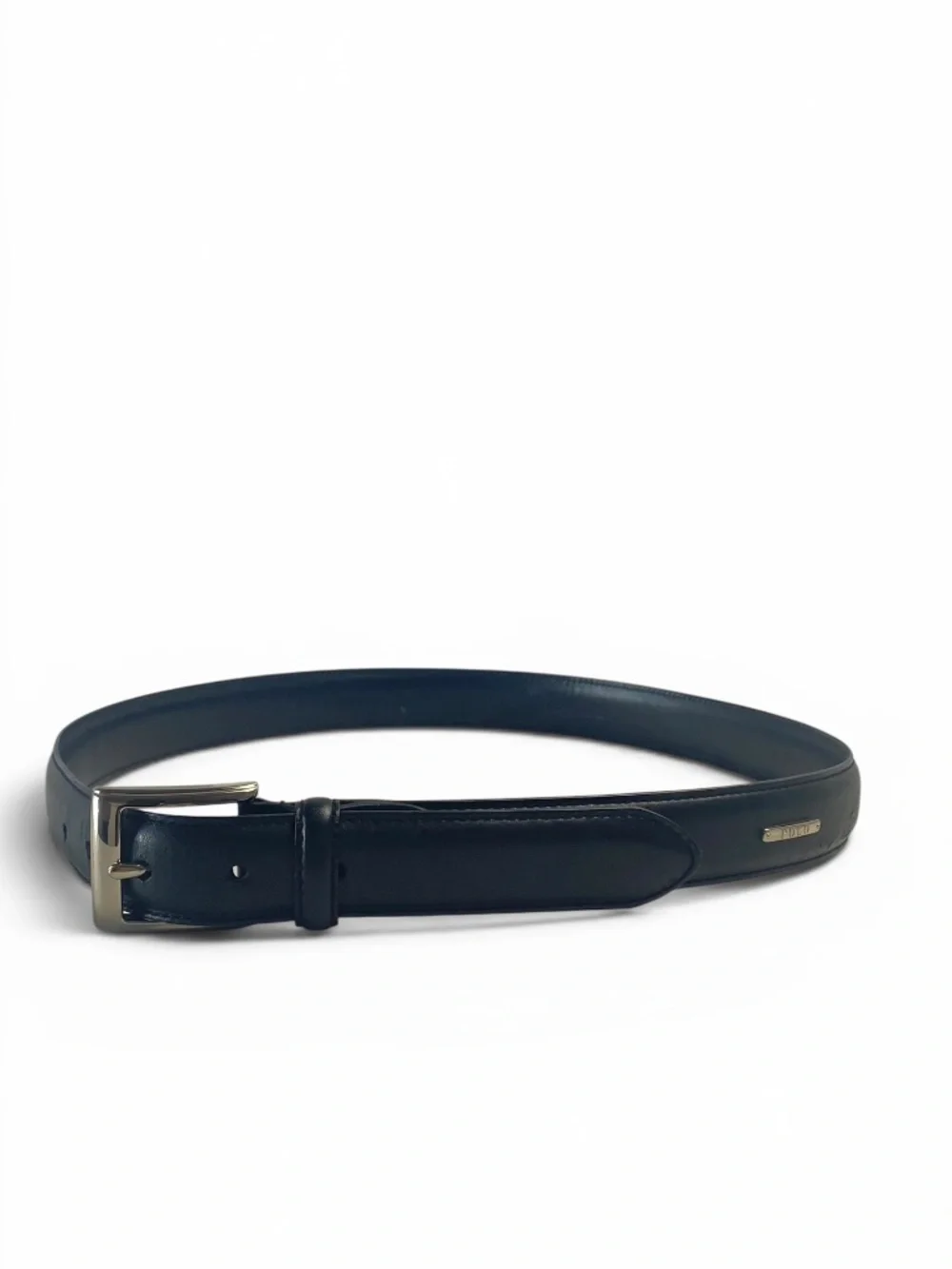 Polo Ralph Lauren Italian Leather Dress Belt in Black Size 34